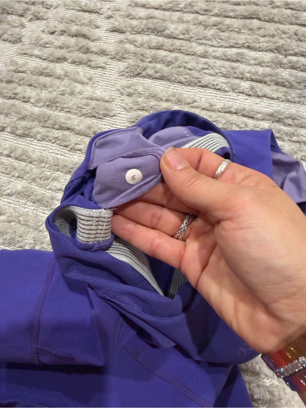 lululemon athletica Purple Racerback Performance Tank - Picture 6 of 6